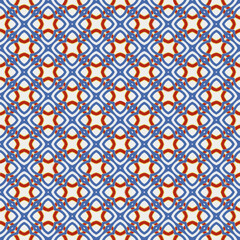 Geometric ornament in ethnic style.Seamless pattern with abstract  shapes.Repeat design for fashion, textile design,  on wall paper, wrapping paper, fabrics and home decor.