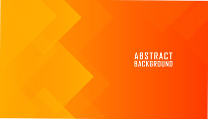 Fototapeta premium orange yellow glow geometric abstract background for sport event, banner and web
