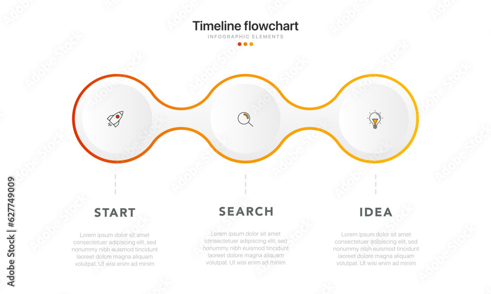 Aufkleber timeline infographic design with options or steps. infographics for business concept. can be used fo