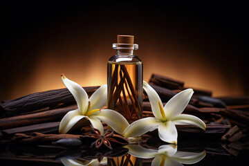 vanilla aromatic oil, generative ai