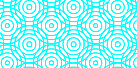 Abstract background with circles Seamless pattern with waves. seamless pattern with waves and blue geomatices retro background.	

