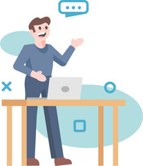 Simple Business Illustration