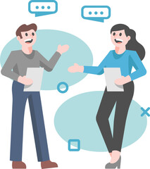 Simple Business Illustration