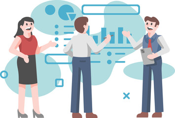 Simple Business Illustration