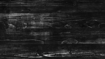 Black wooden board. Blank chalkboard. Wooden texture