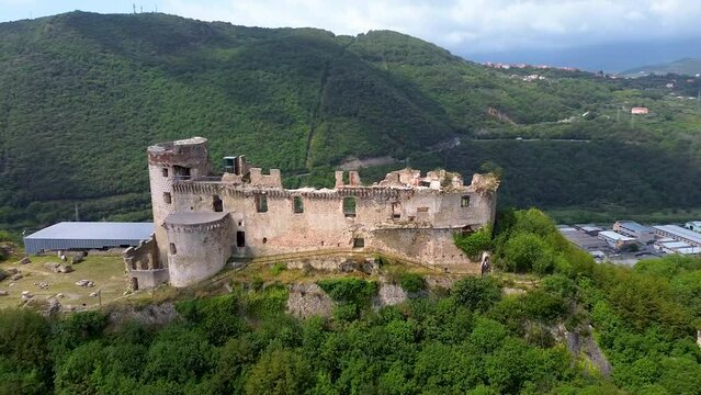 In the village of Finale Ligure, there are the historic ruins of Castel Govone.