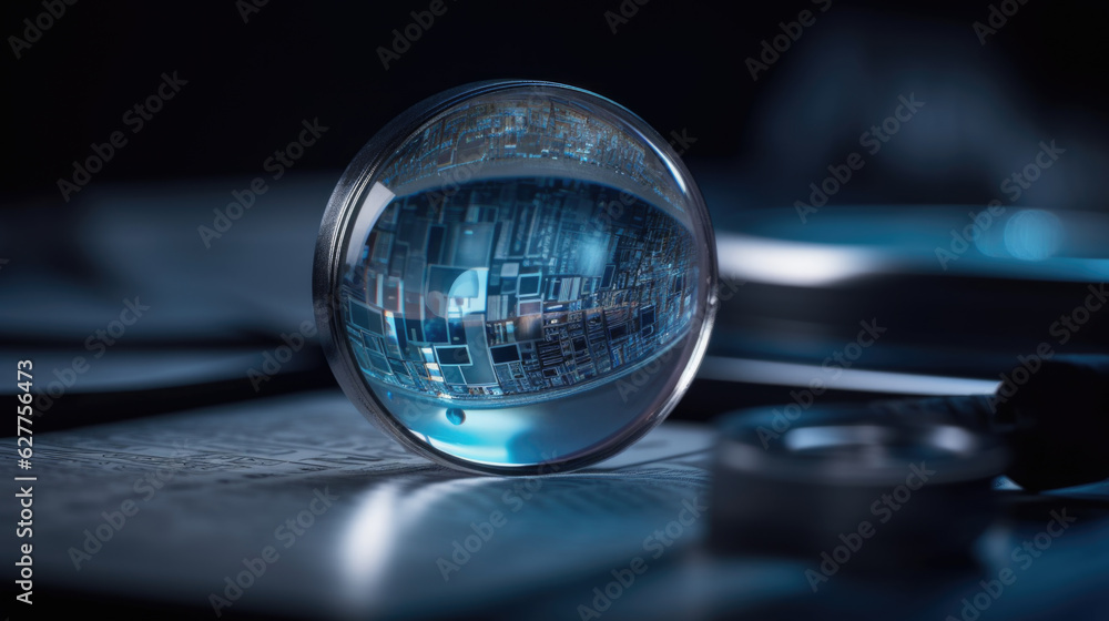 Poster digital padlock. cyber security technology network data protection technology virtual dashboard.onli
