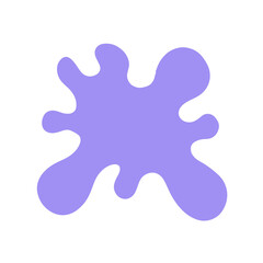 background elements paint purple