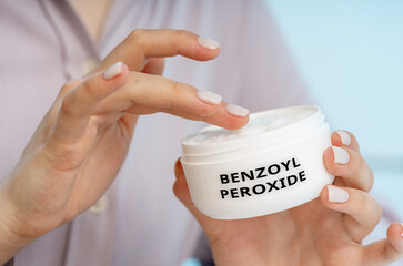 Benzoyl Peroxide Medical Cream - 627761618