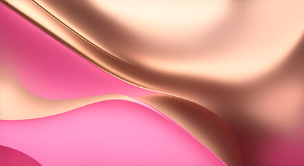 Rose Gold Abstract Background