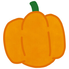 illustration of a pumpkin
