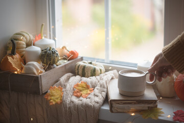 Cozy fall composition.
