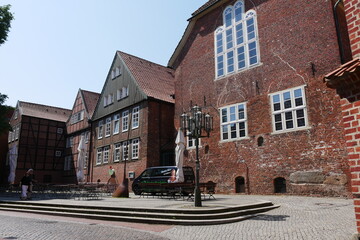 Rathaus Rückseite in Stade