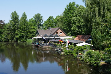 Gaststätte am Wasser in Stade