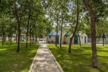 North Park in the city of Saskatoon, Canada
