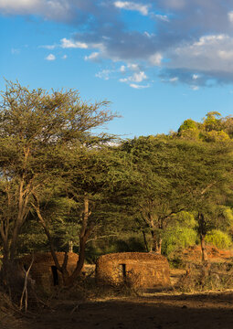 Borana Tribe Traditional Huts, Olaraba, Ethiopia