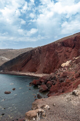 Red Beach, Santorini, Greece