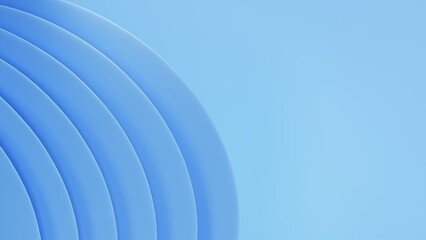 Minimal circle pattern light blue background