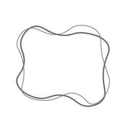 Aesthetic Blob with Double Line Element 