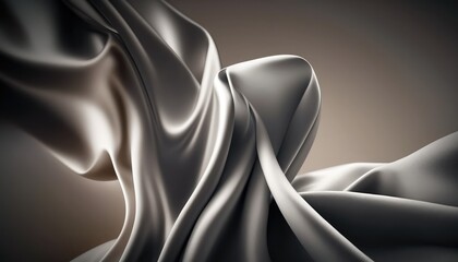 smooth and curved silky stain texture background generative ai