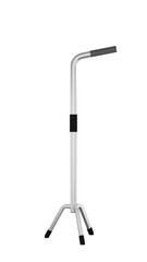3D render of walker, walking stick, Medical equipment concept