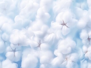 Clean Cotton Abstract Background
