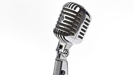microphone isolated on white background