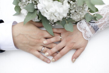 Braut und Bräutigam Hochzeit