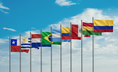 Andean Community Group of Flags