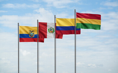 Andean Community Group of Flags