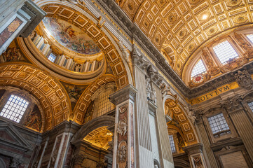 Roma. Papal Major Basilica of St. Peter in the Vatican