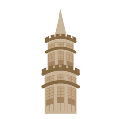 Edinburgh Festive vector illustration