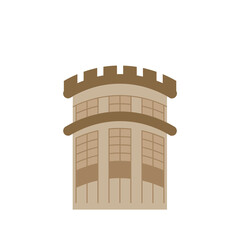 Edinburgh Festive vector illustration