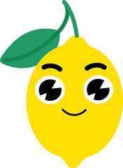 Lemon Face Smile