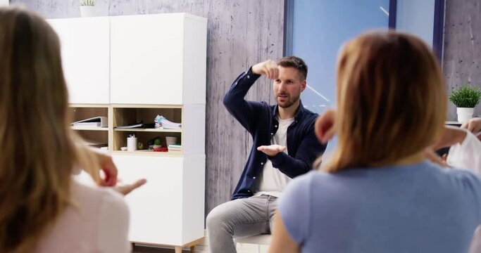 Sign Language Class For People