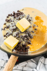 Chocolate pistachio fudge