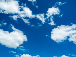 Blue sky white clouds