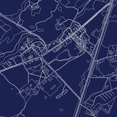 Vector abstract topographic map for your design. Blueprint.