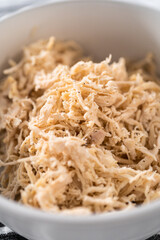 Shredded chicken