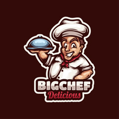 Big Chef mascot Logo Design