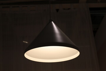 Ceiling lamp to illuminate the room at night.