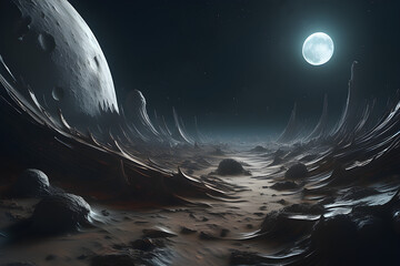 moon scene
