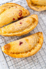 Sweet Cherry Empanadas in Air Fryer