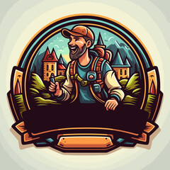 Obraz premium A trip to the city and finding the right way. Discovering hidden places using map navigation. Cartoon vector illustration.