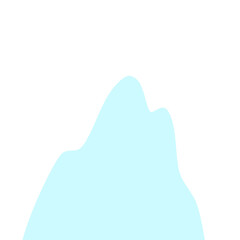 Floating North Pole Iceberg