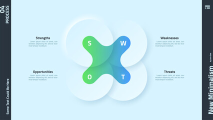 Modern Neumorphism Infographic Template