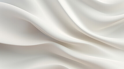 A close-up view of a white fabric