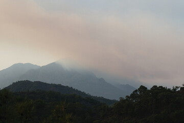 The fire in Kemer cannot be controlled.