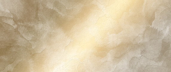 Gold vintage vector watercolor art background. Old paper. Beige watercolour texture for for cover design, cards, flyers, poster, banner or design interior. Brushstrokes and splashes. Painted template.