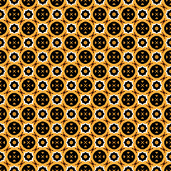 Multi color seamless abstract pattern. Background and backdrop. Multi Colored. Colorful ornamental design. Colored mosaic ornaments. Vector graphic illustration. EPS10.